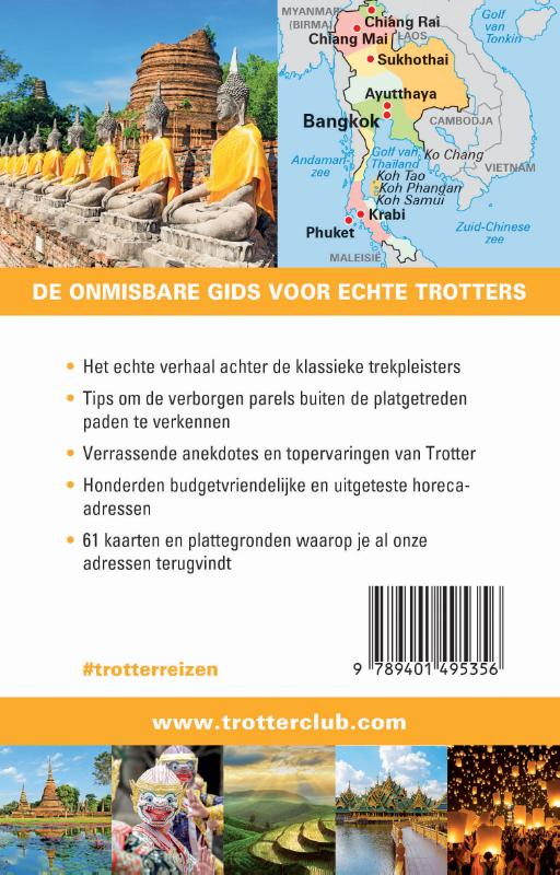 Achterkant van Thailand