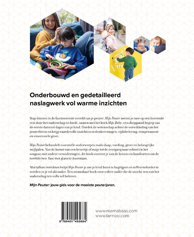 Achterkant van Mijn peuter
