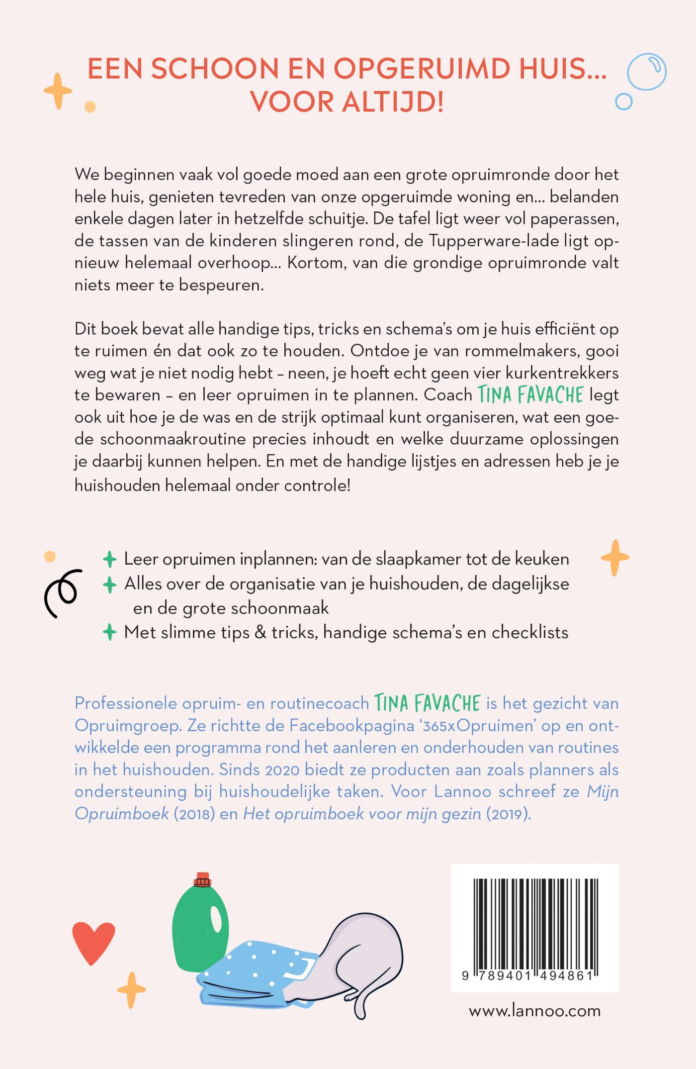 Achterkant van Grip op je huishouden