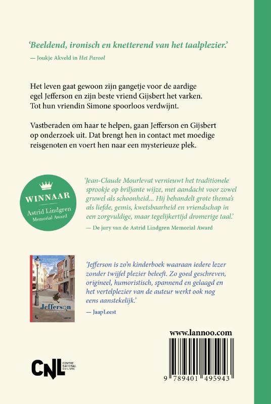Achterkant van Jefferson