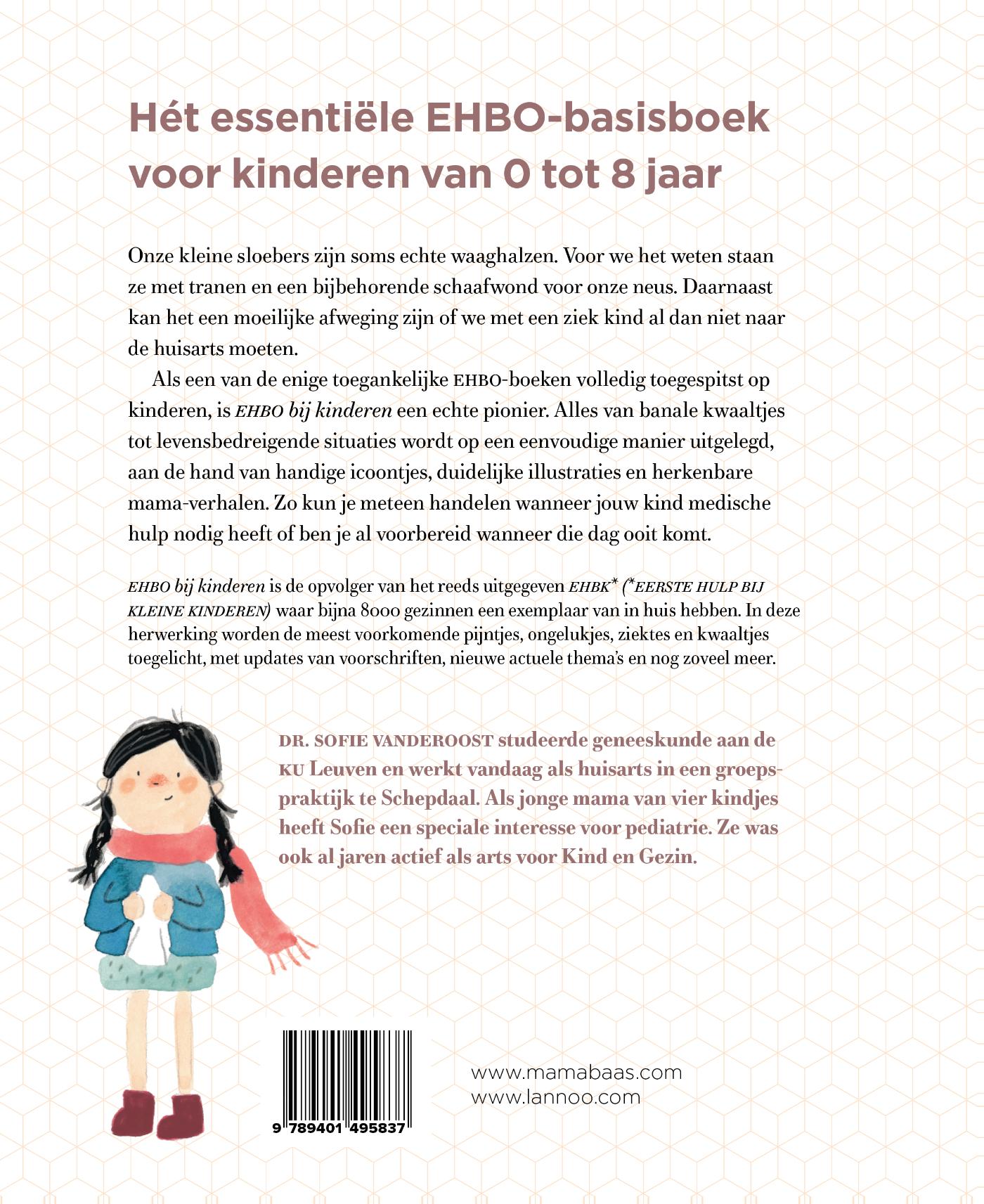 Achterkant van EHBO bij kinderen