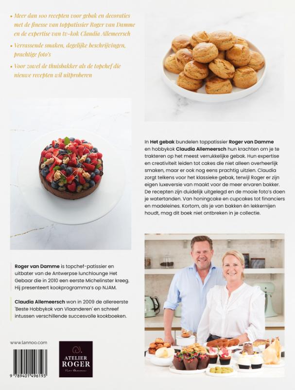 Achterkant van Het gebak