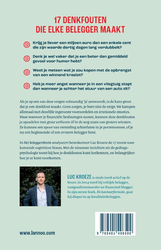Achterkant van Het beleggersbrein