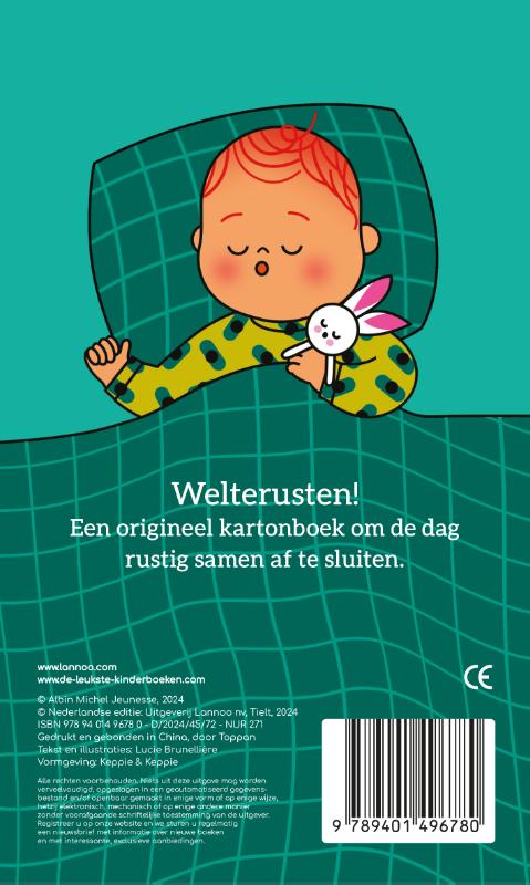 Achterkant van Welterusten!