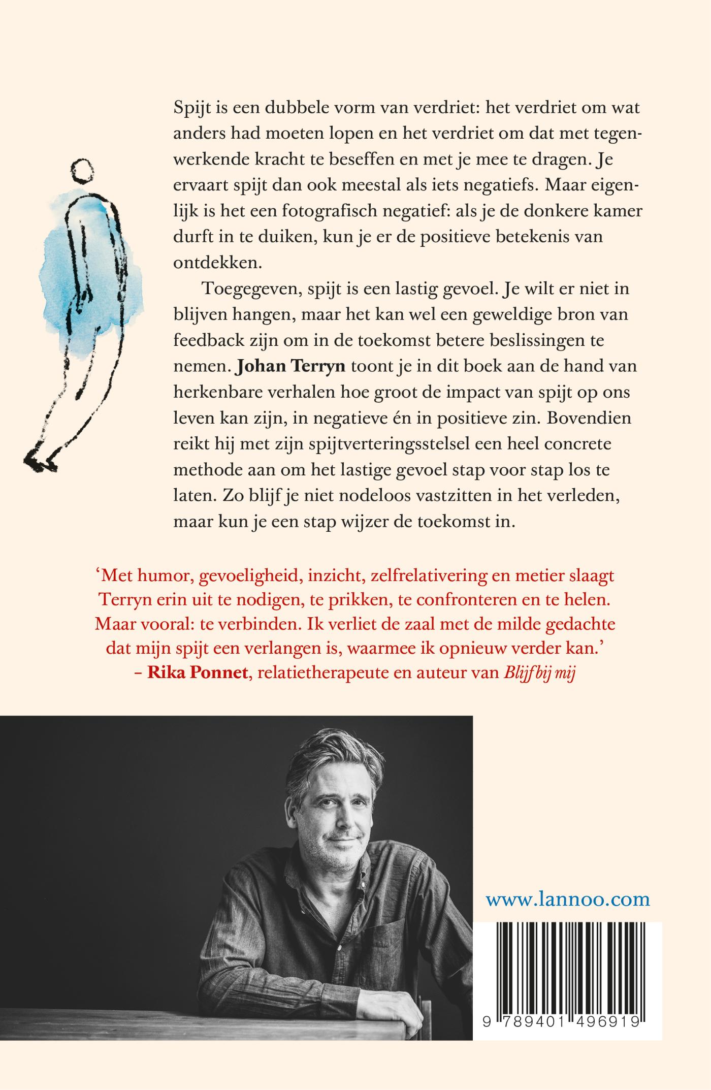 Achterkant van Tot onze grote spijt