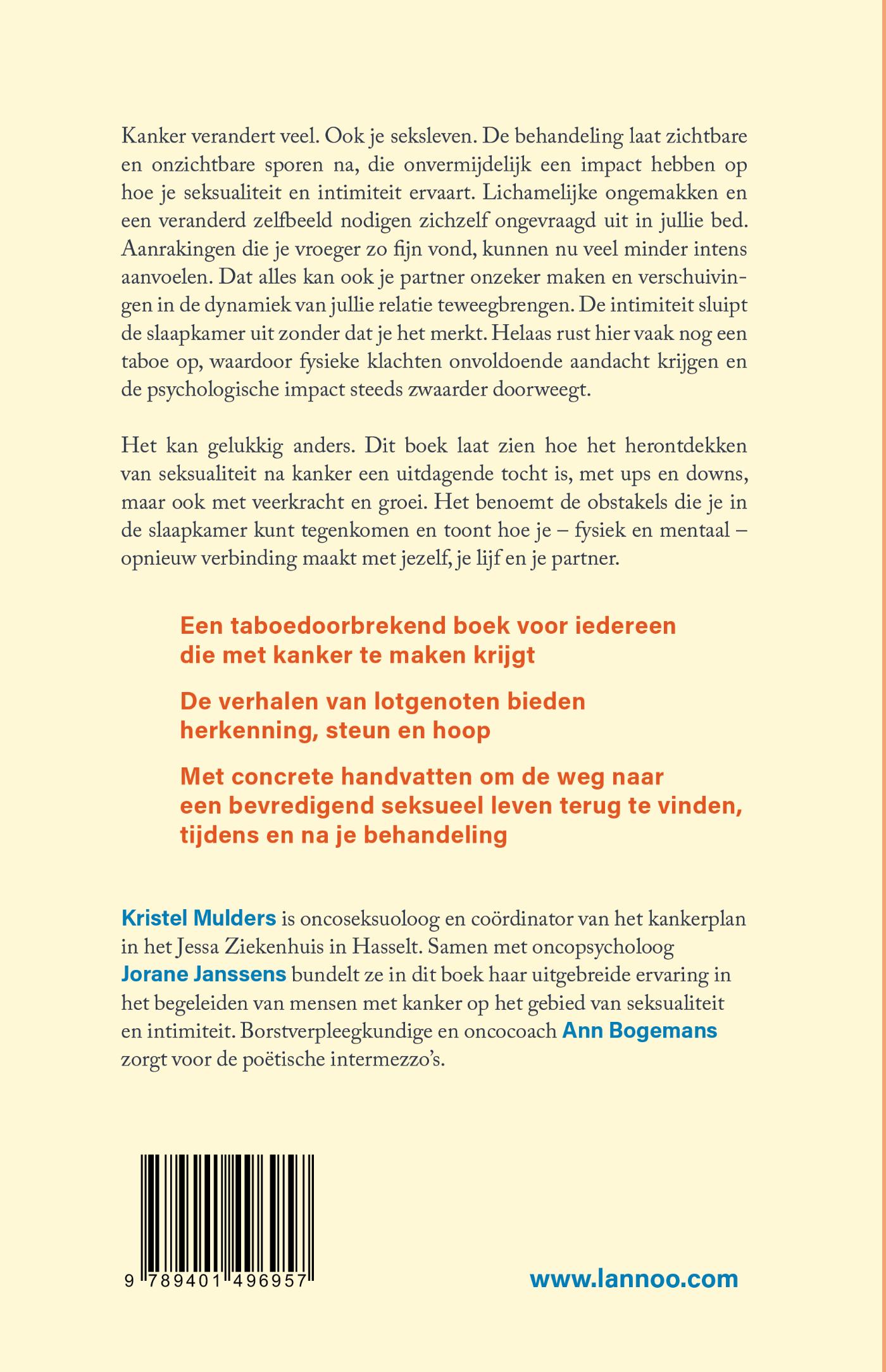 Achterkant van Kanker in de slaapkamer