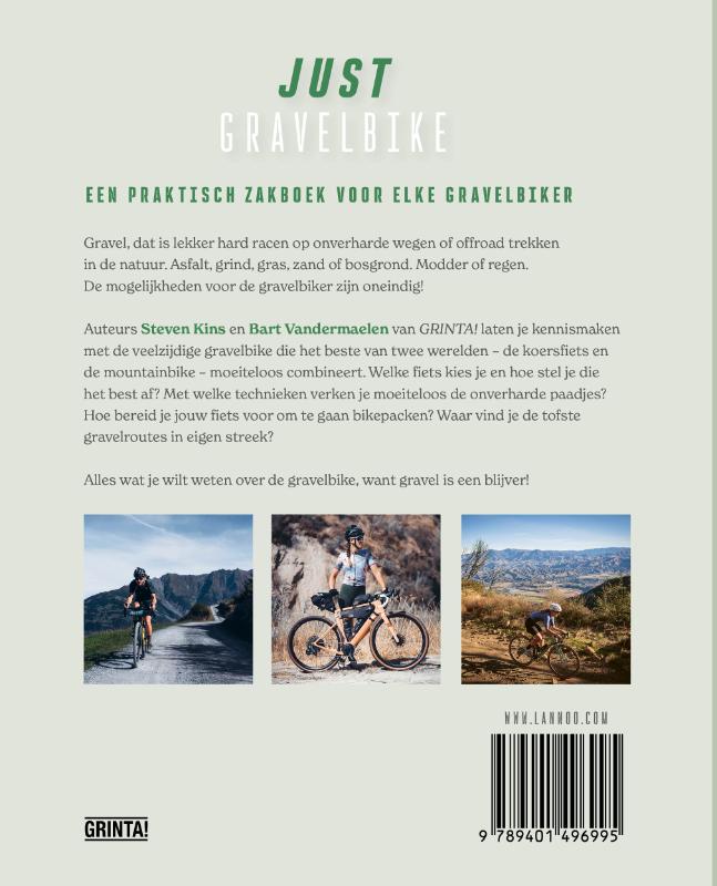 Achterkant van Just Gravelbike