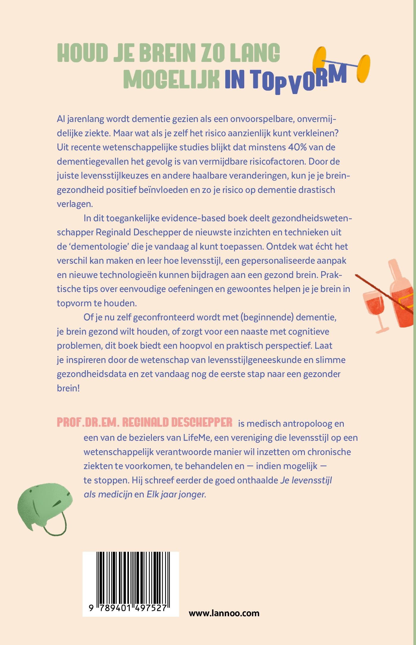 Achterkant van Bescherm je brein tegen dementie