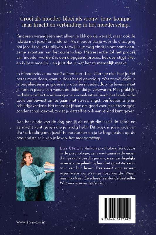 Achterkant van Moederziel maar nooit alleen