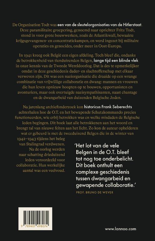 Achterkant van Organisation Todt