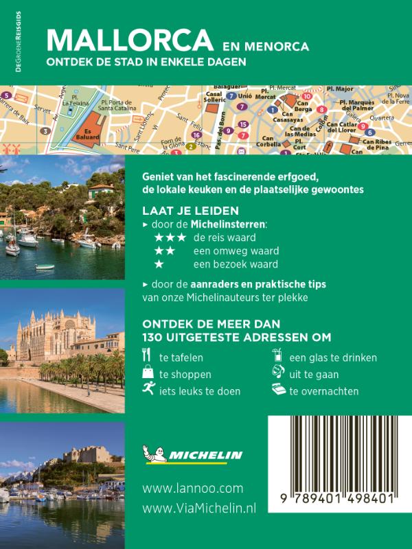 Achterkant van Mallorca Menorca