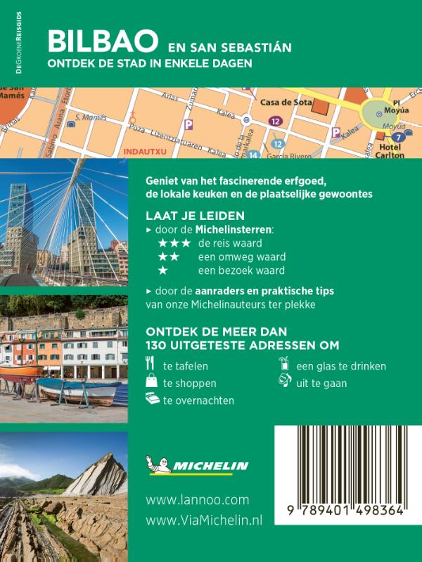 Achterkant van Weekend Bilbao