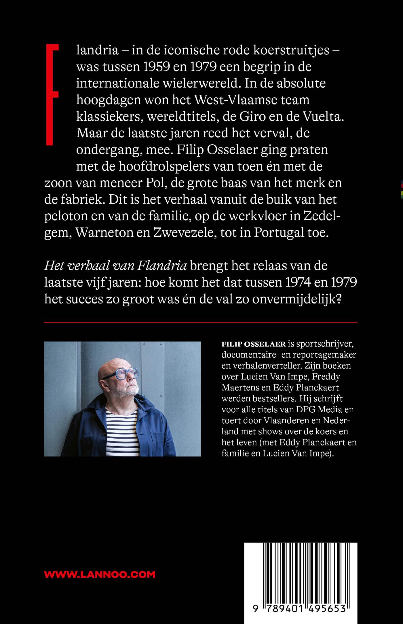 Achterkant van Het verhaal van Flandria