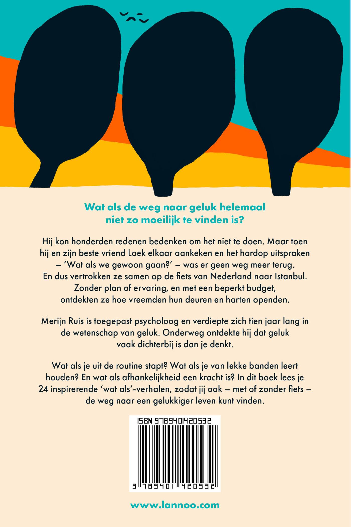 Achterkant van Wat als we gewoon gaan
