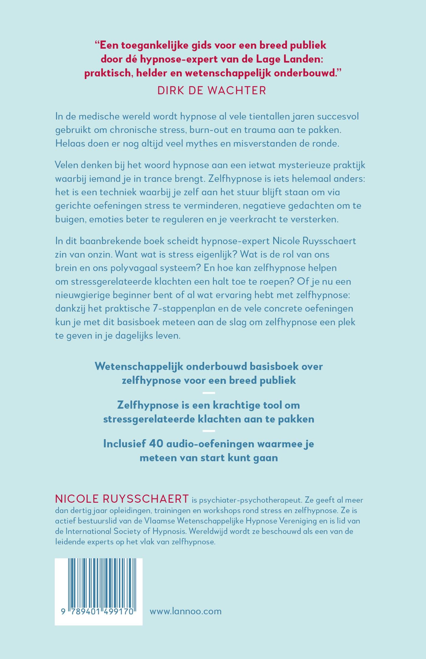 Achterkant van Zelfhypnose werkt