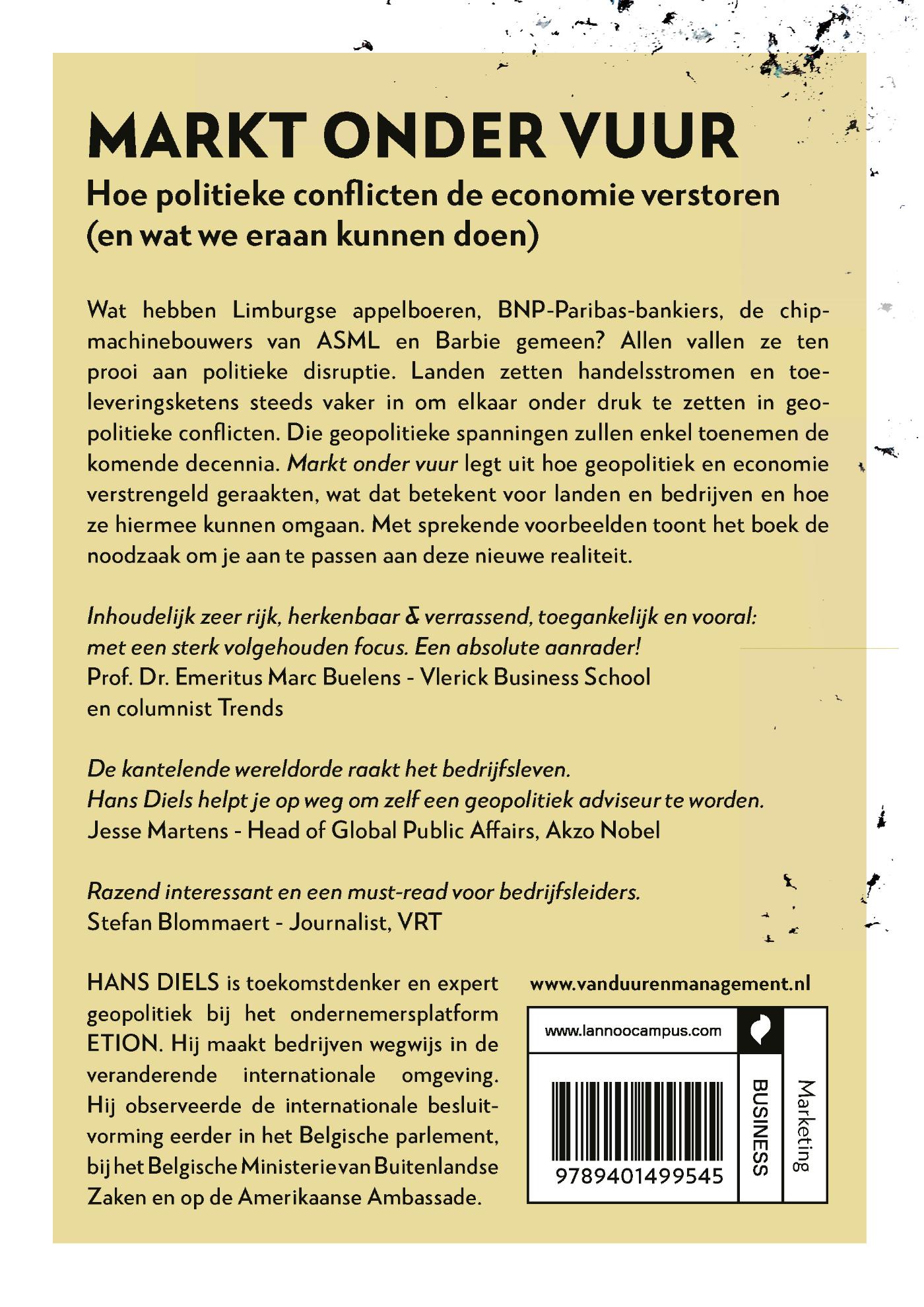 Achterkant van Markt onder vuur