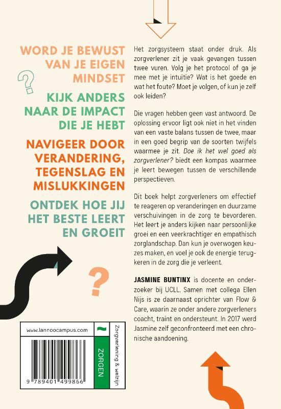 Achterkant van Doe ik het wel goed als zorgverlener?