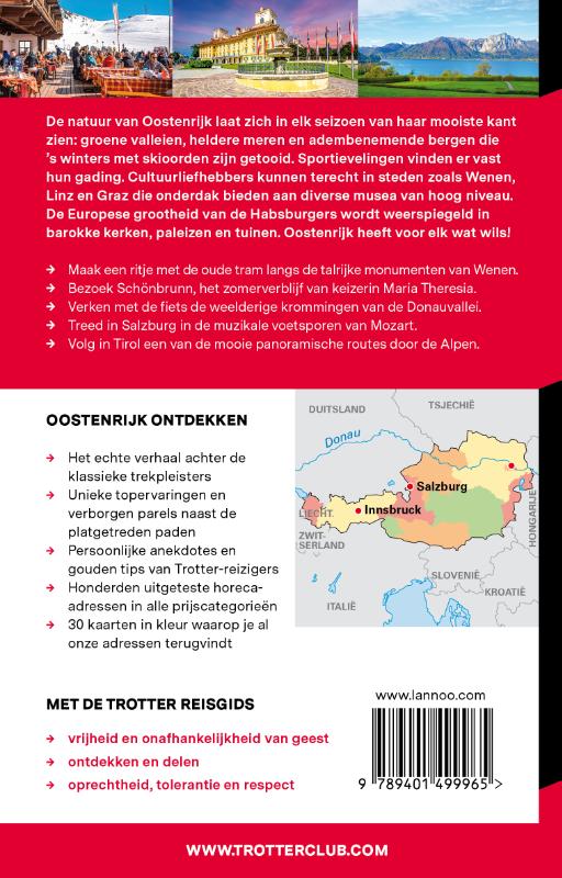 Achterkant van Oostenrijk