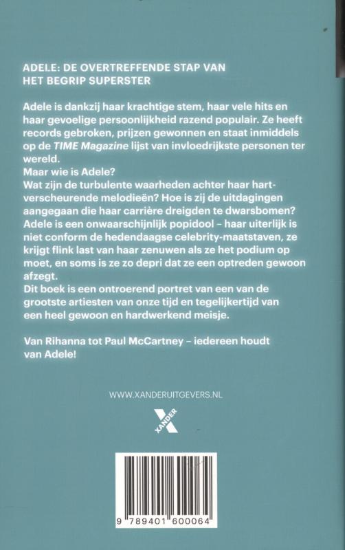 Achterkant van Adele
