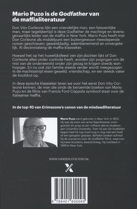 Achterkant van De Godfather
