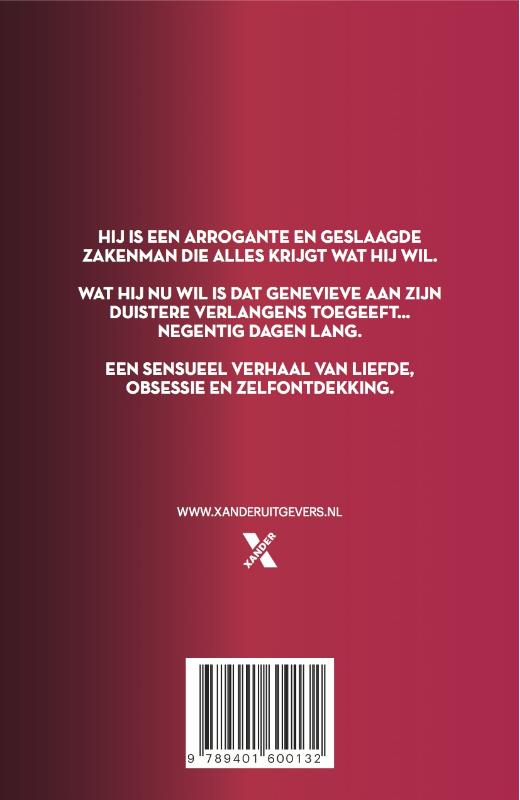 Achterkant van Negentig dagen Genevieve