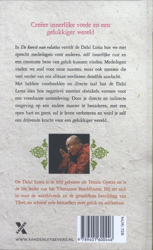 Achterkant van De kunst van relaties