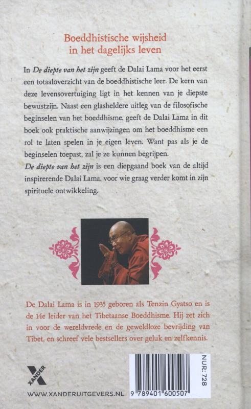 Achterkant van De diepte van het zijn