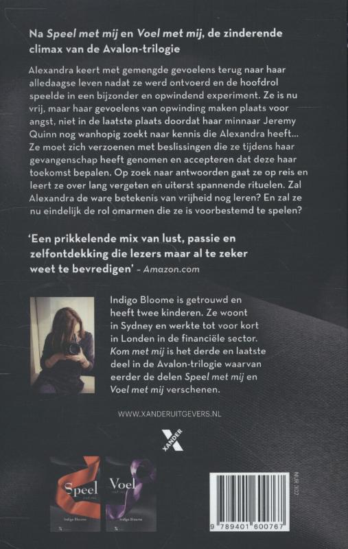 Achterkant van Kom met mij