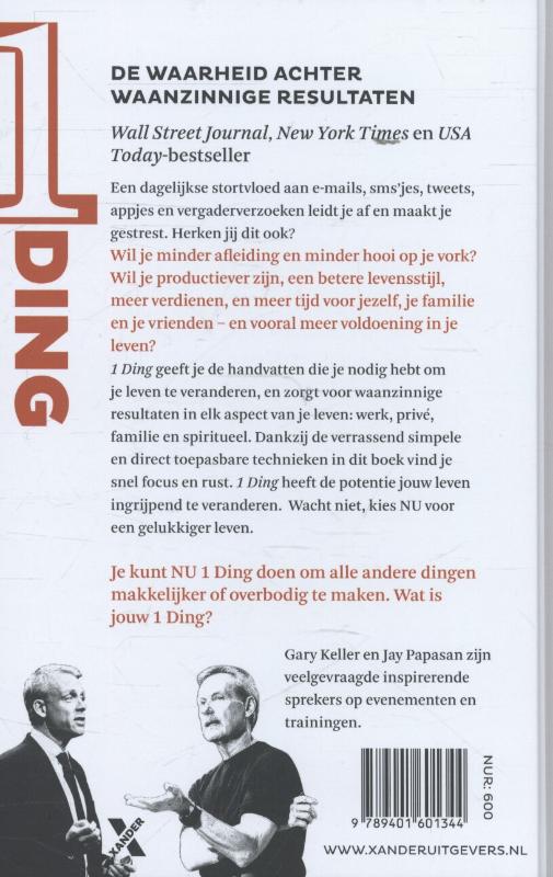 Achterkant van 1 Ding