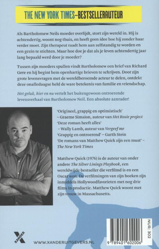 Achterkant van Het geluk, hier en nu