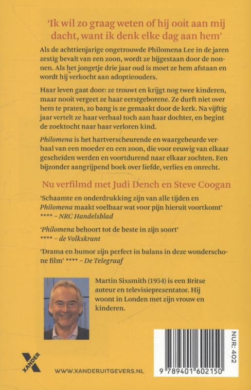 Achterkant van Philomena