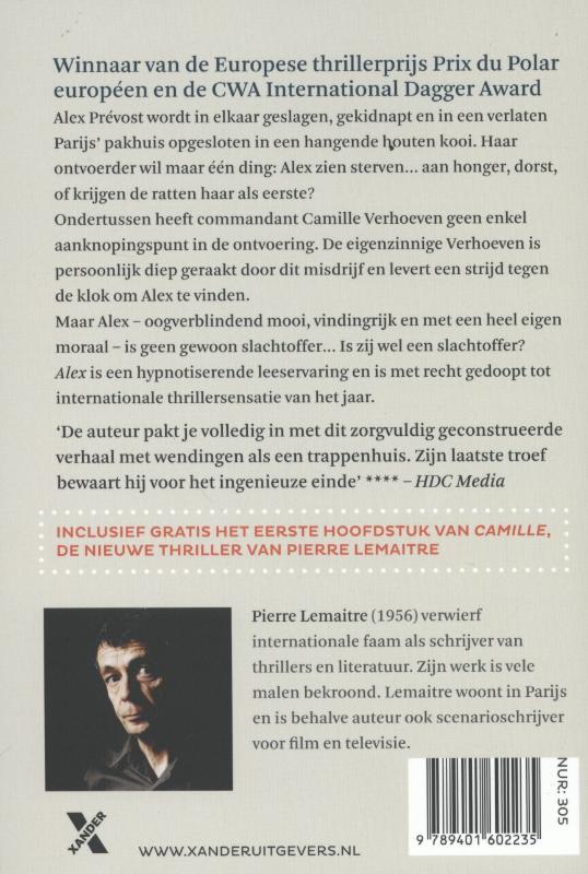 Achterkant van Alex