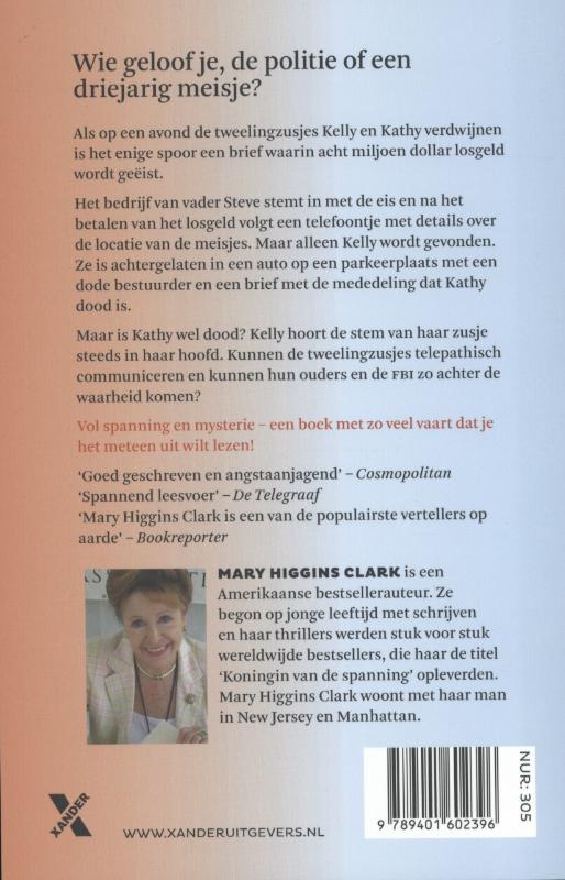 Achterkant van Tweelingzusje