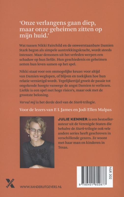 Achterkant van Vervul mij