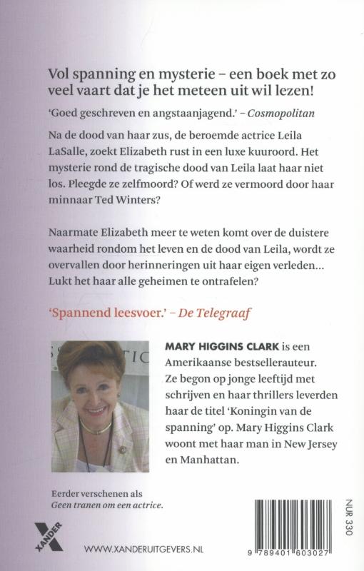 Achterkant van Tranen om mijn zusje