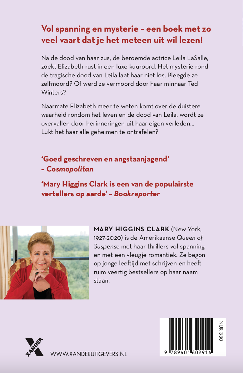 Achterkant van Tranen om mijn zusje