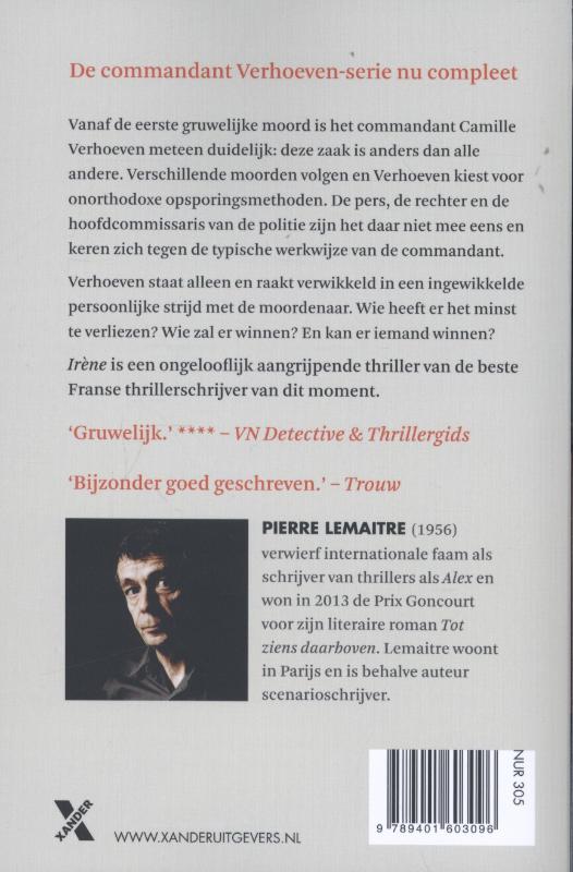 Achterkant van Irene