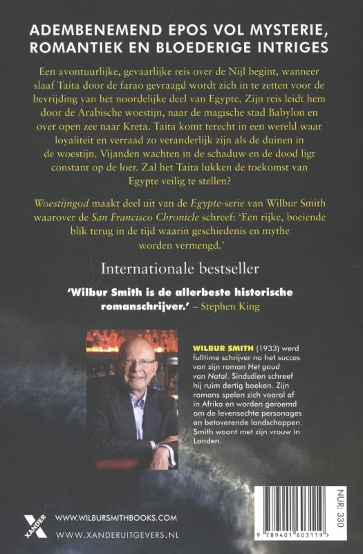 Achterkant van Woestijngod