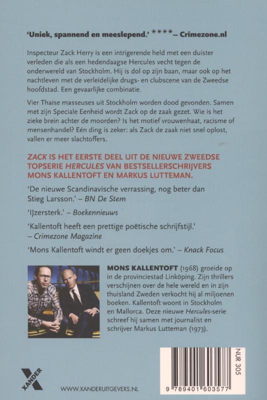 Achterkant van Zack