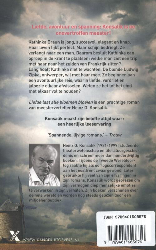 Achterkant van Liefde laat alle bloemen bloeien