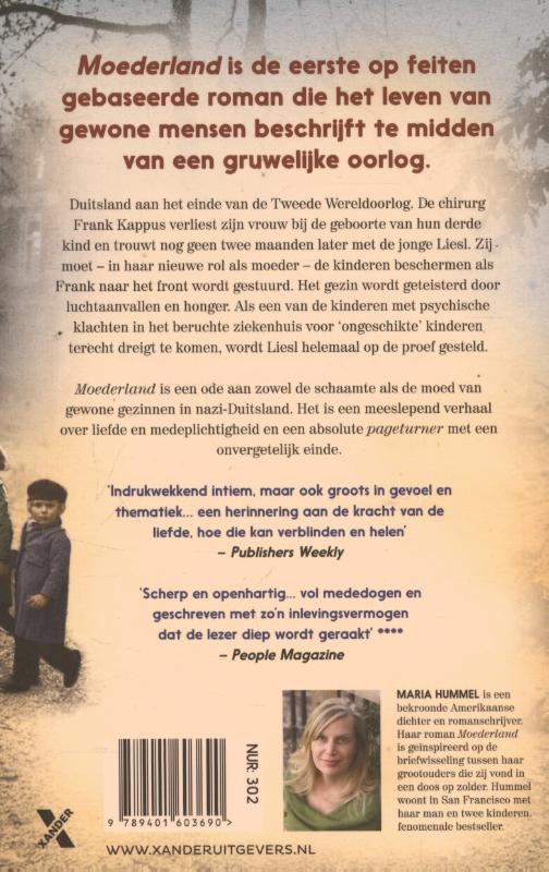 Achterkant van Moederland