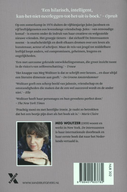 Achterkant van De interessanten