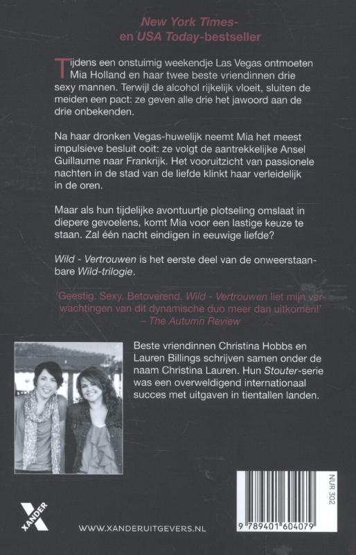 Achterkant van Wild vertrouwen