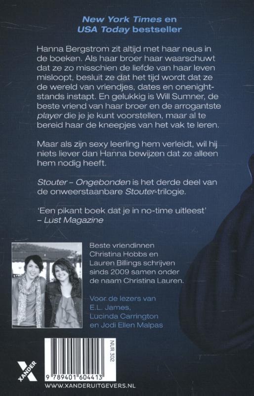 Achterkant van Ongebonden