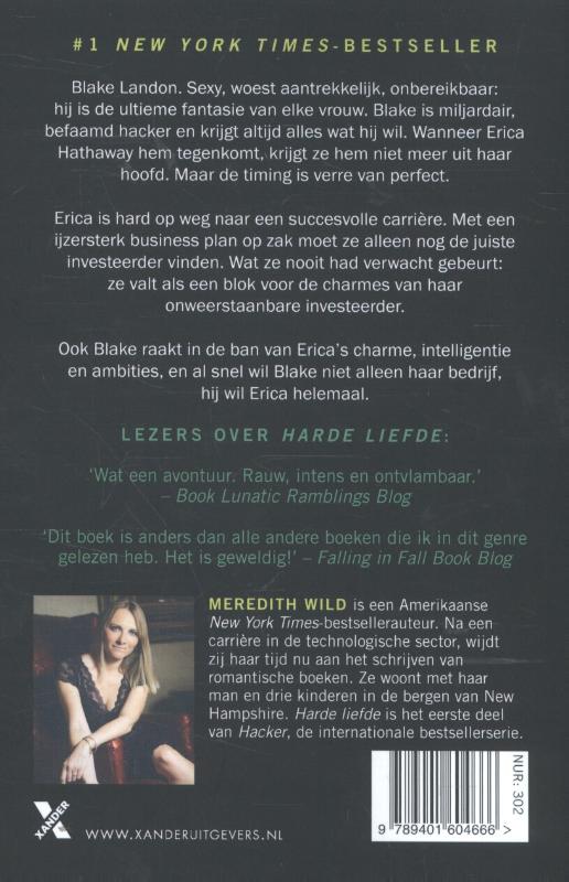 Achterkant van Harde liefde