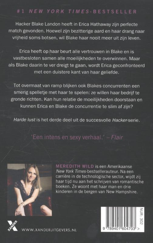 Achterkant van Harde lust