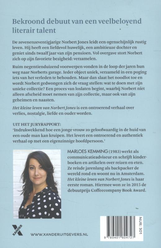 Achterkant van Het kleine leven van Norbert Jones