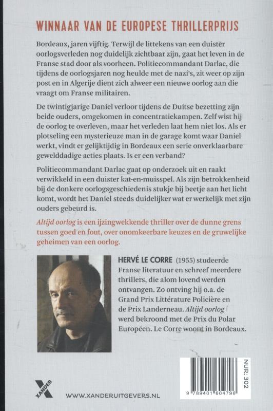 Achterkant van Altijd oorlog