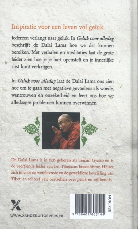Achterkant van Geluk voor alledag