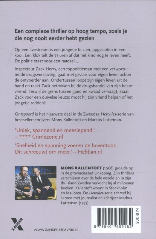 Achterkant van Ontspoord